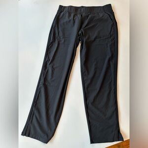 Black Quince women’s pants, lightweight. Jogger style Size large
